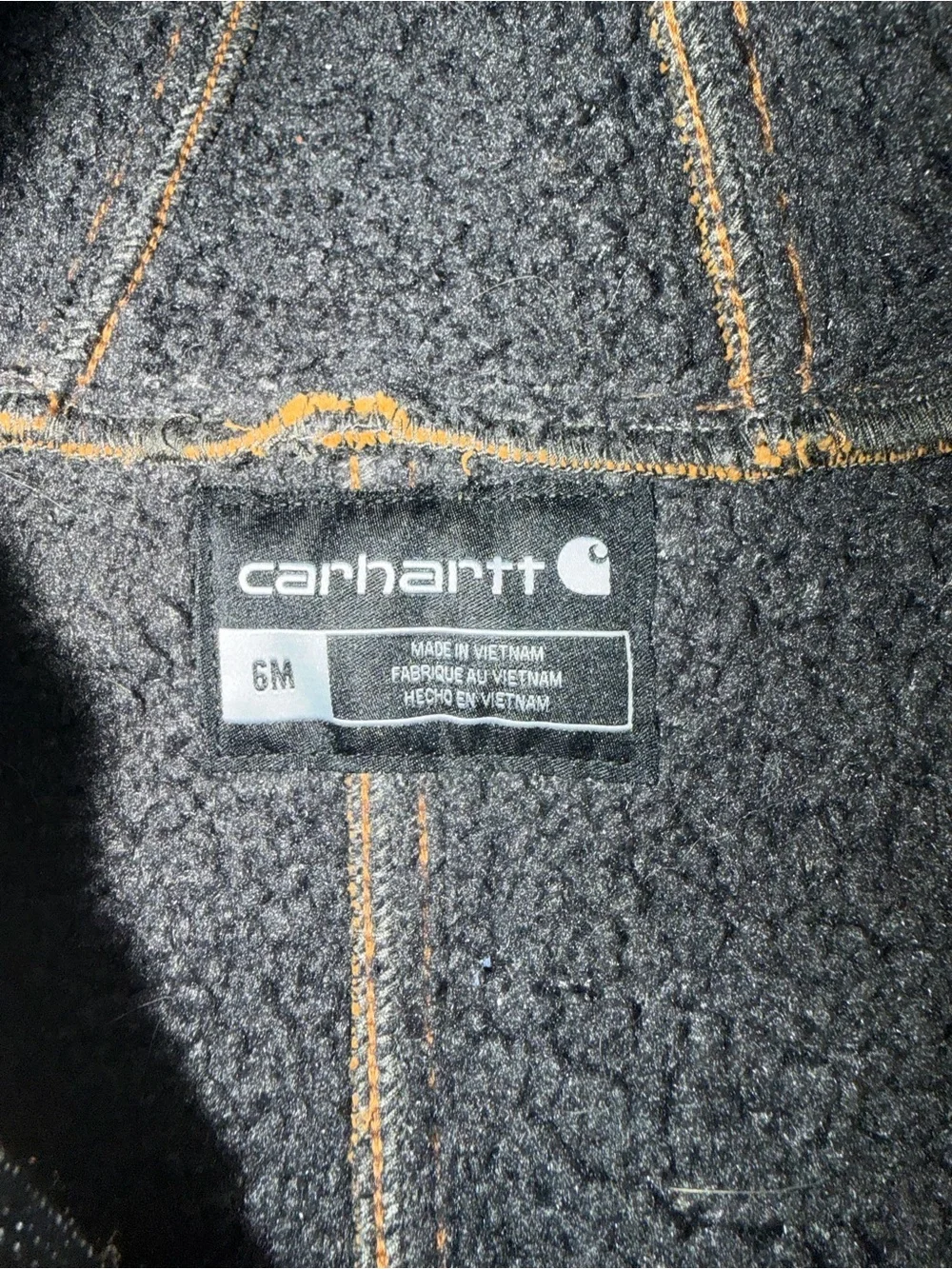 Carhartt Kids Brown Hooded One-Piece insulated suit